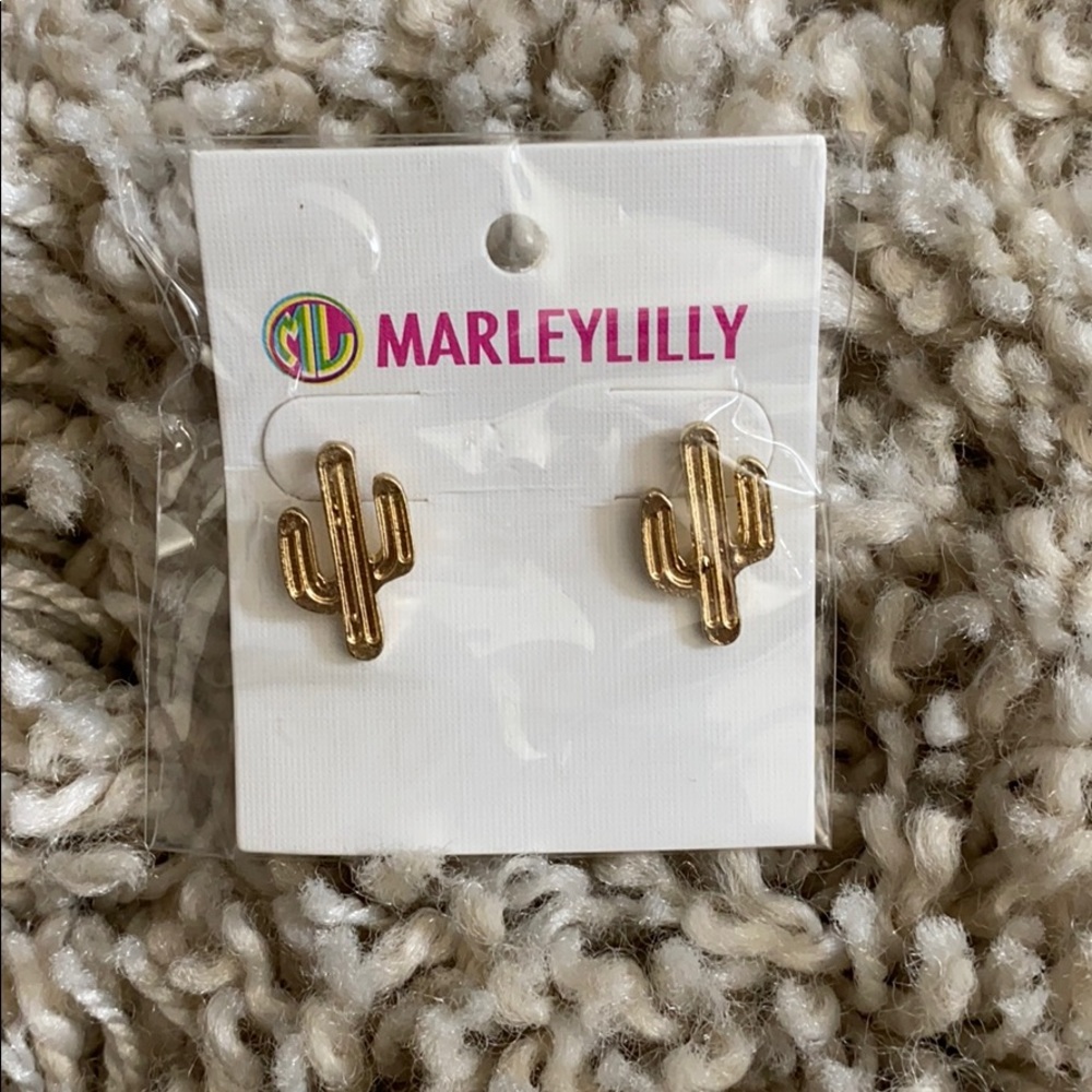 Brand New Marleylilly Cactus Earrings